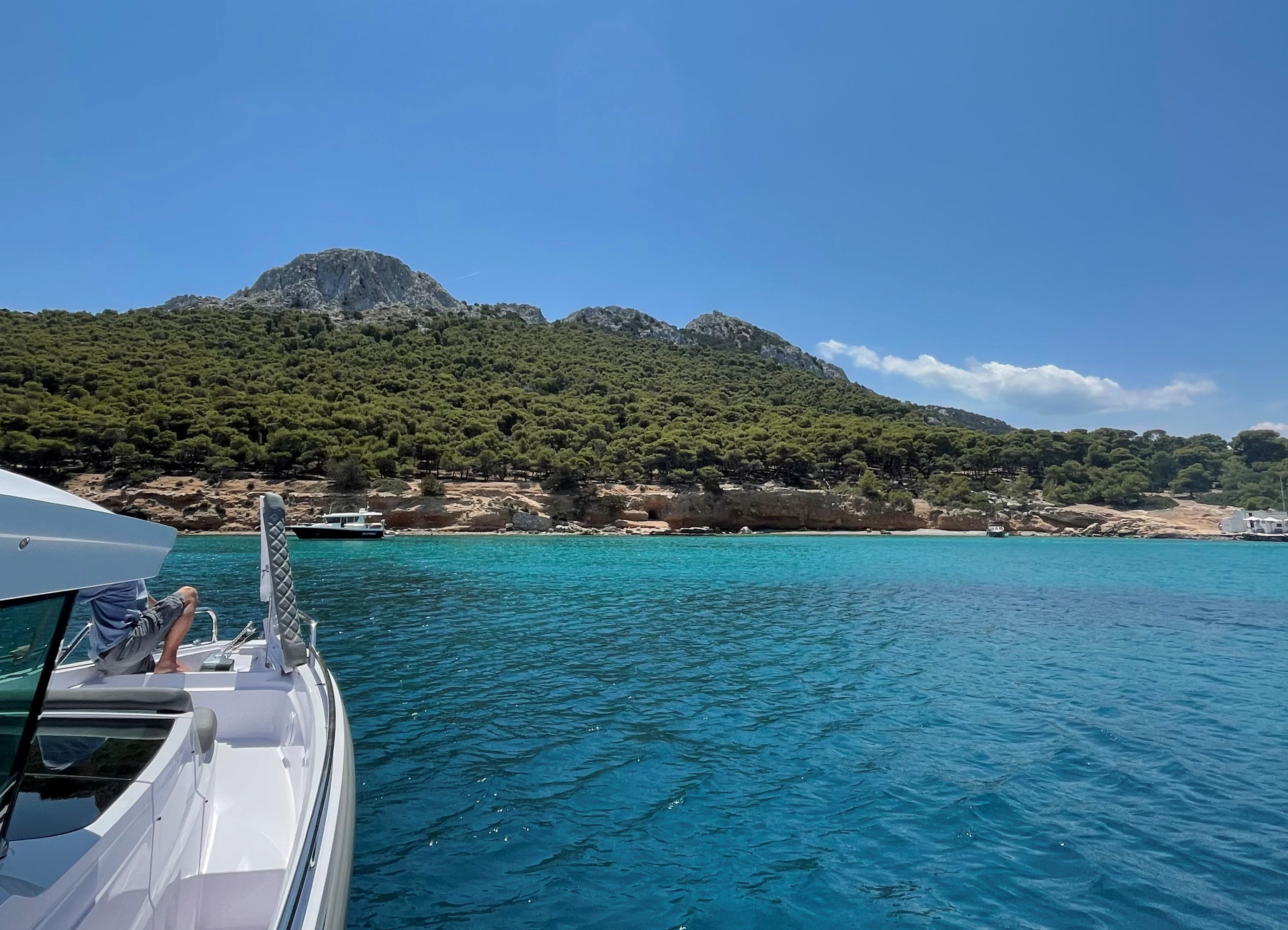 Private cruise from Athens Boat 